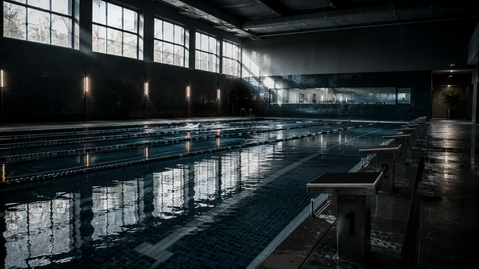 Piscinas e natação